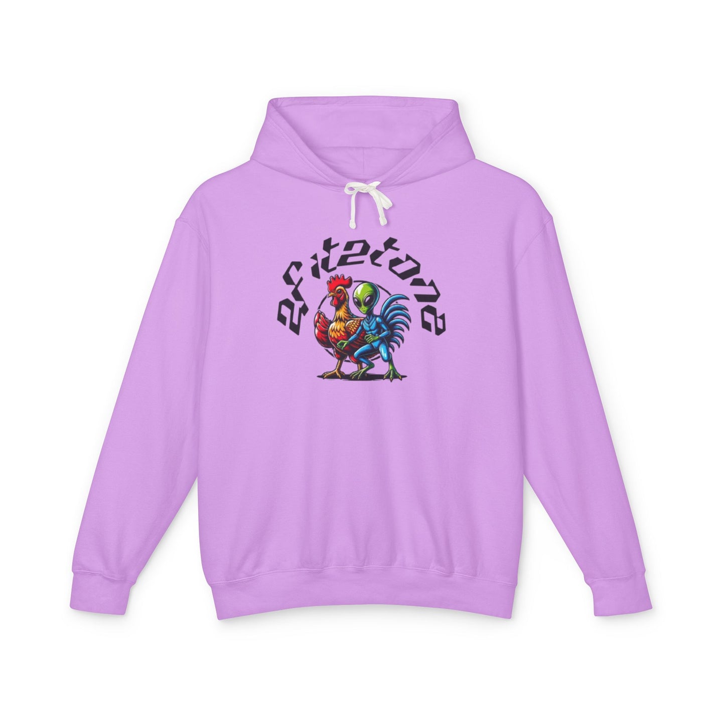 Chicken and Alien Hoodie
