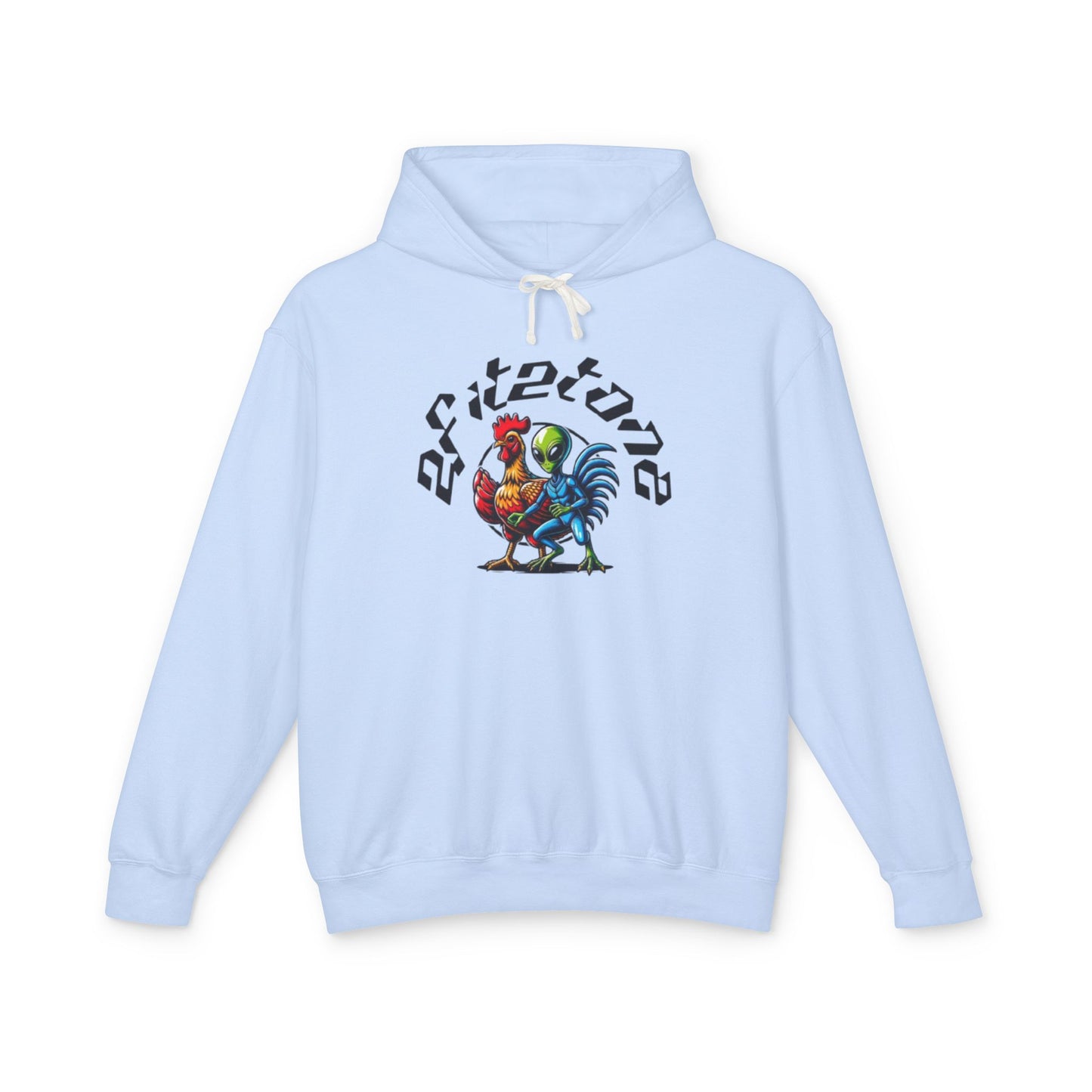 Chicken and Alien Hoodie