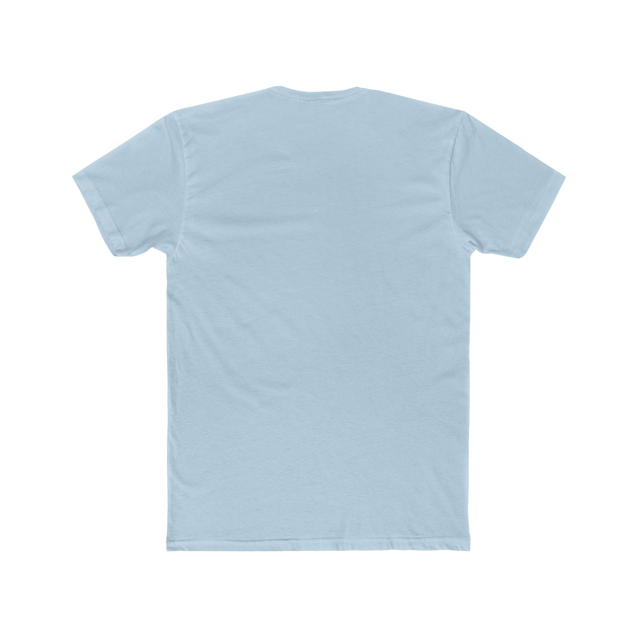 Distorted Phrase Graphic Tee — Minimalist Wavy Text Shirt
