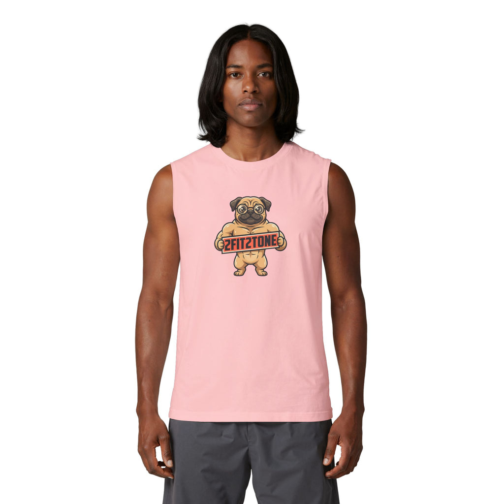 "Woof on tha shirt" 2Fit2tone graphic tee