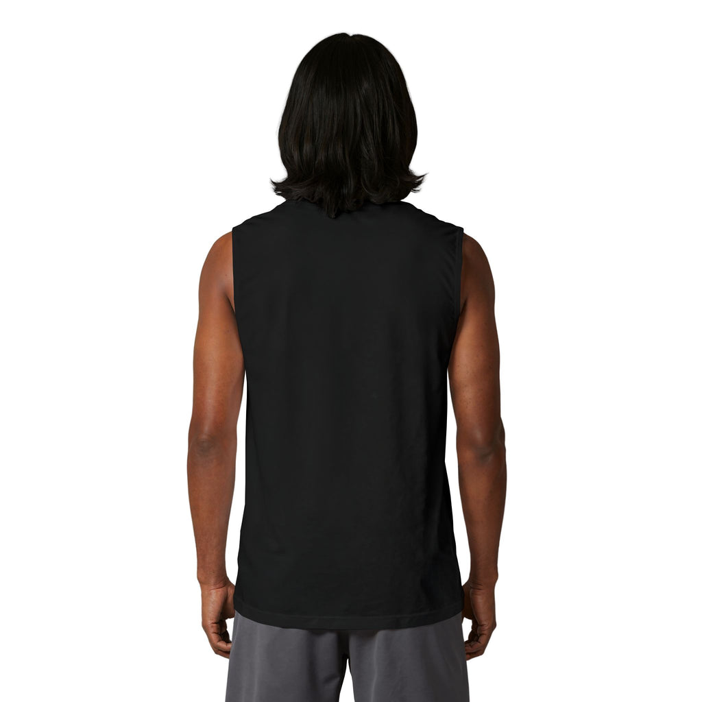 Muscle Tank — '2fit2tone' Flexing Cat Graphic Tank Top