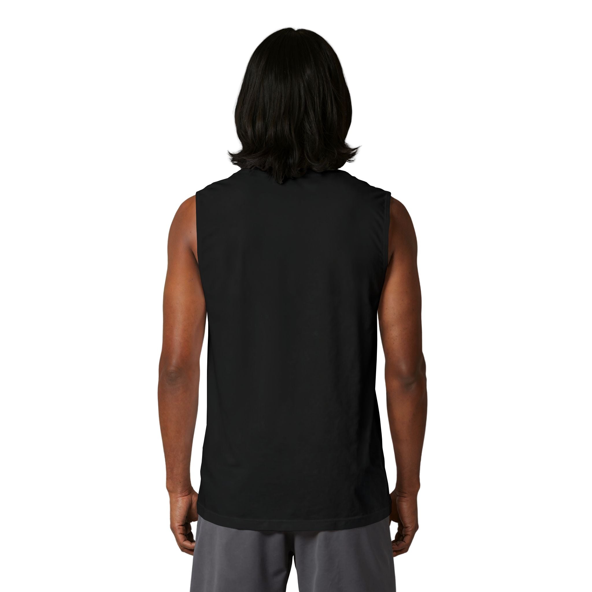Muscle Tank — '2fit2tone' Flexing Cat Graphic Tank Top